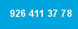 926 411 37 78